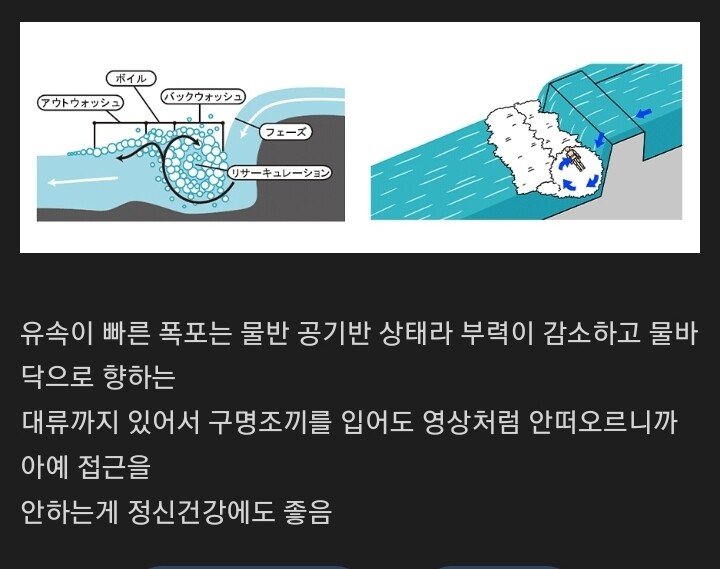 계곡 안전수칙