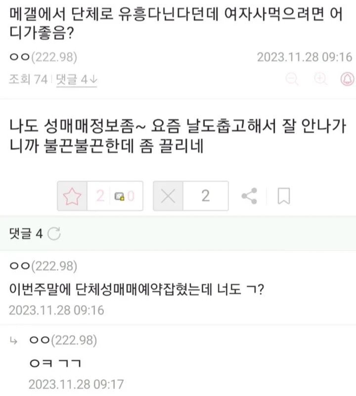 전설로 남은 메이플갤 페미 자작 성매매 사건