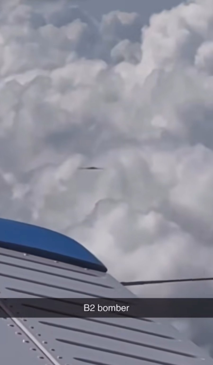 실시간아님) 이란 가는 B-2 폭격기 찍은 사람