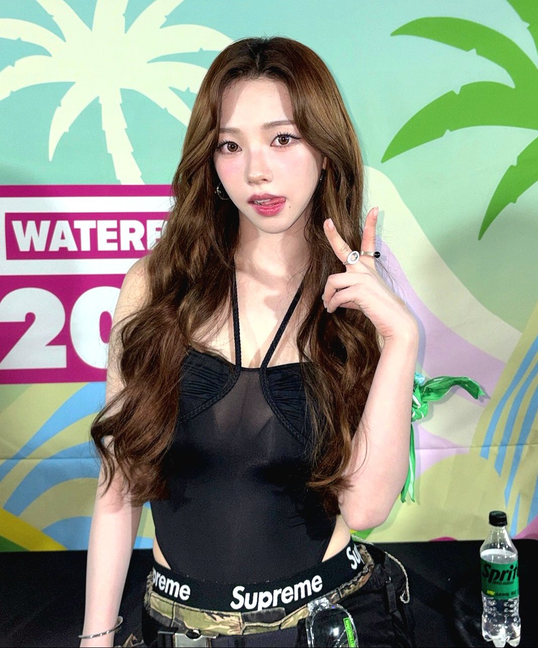 오늘 워터밤 카리나 활약상