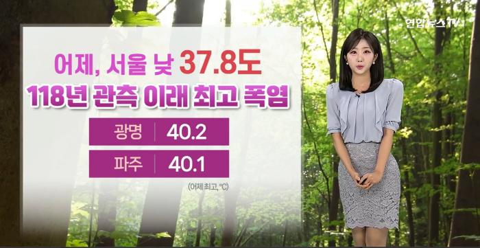 [날씨] '7월 초' 펄펄 끓는다…불볕더위 계속