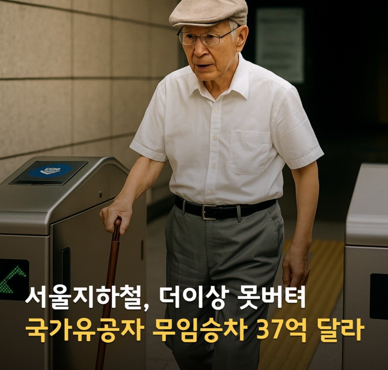 서울교통공사가 국가보훈처를 상대로 37억원 손배 소송함 ㅅㅂ