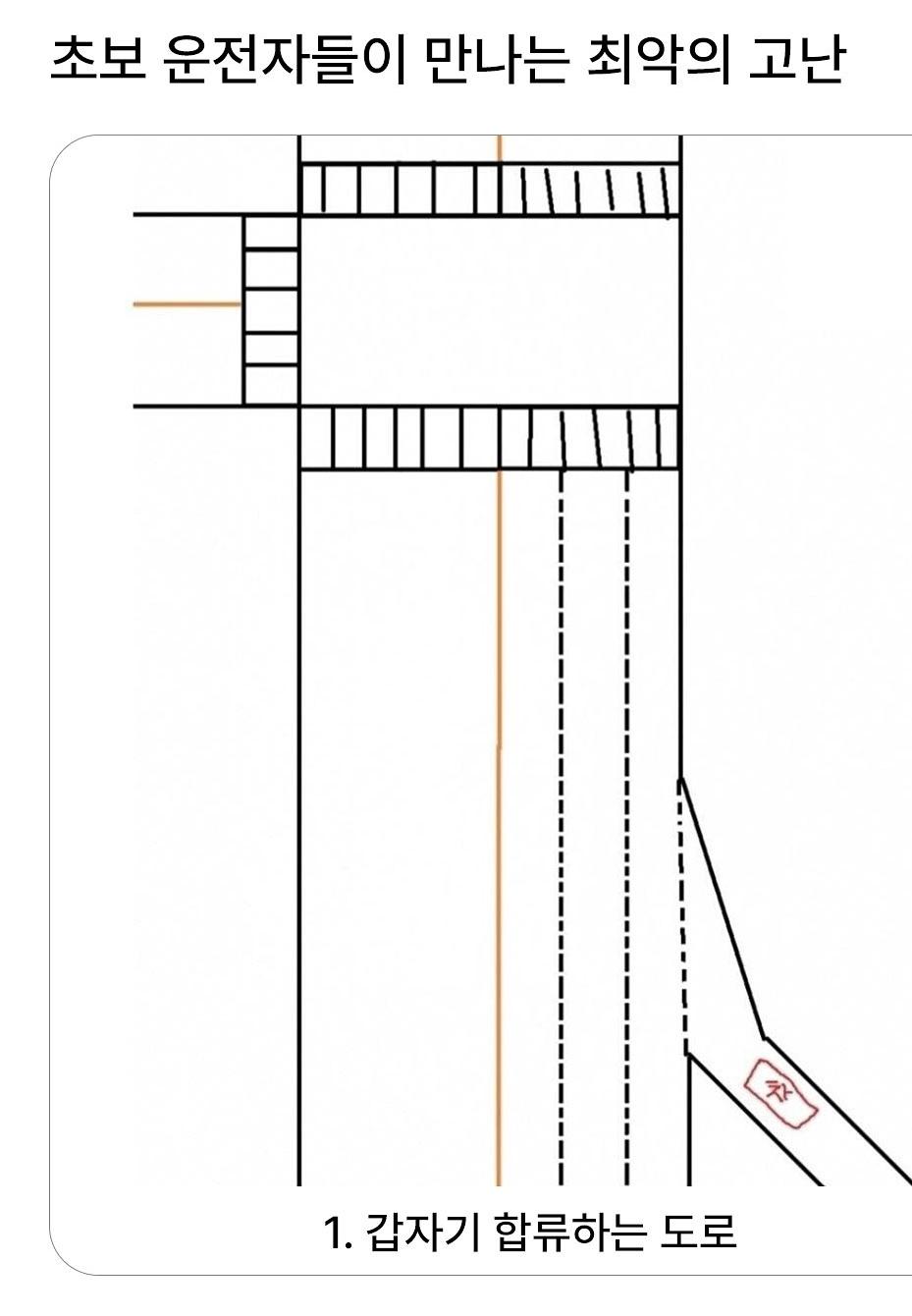 초보 운전자가 만나는 최악의 고난