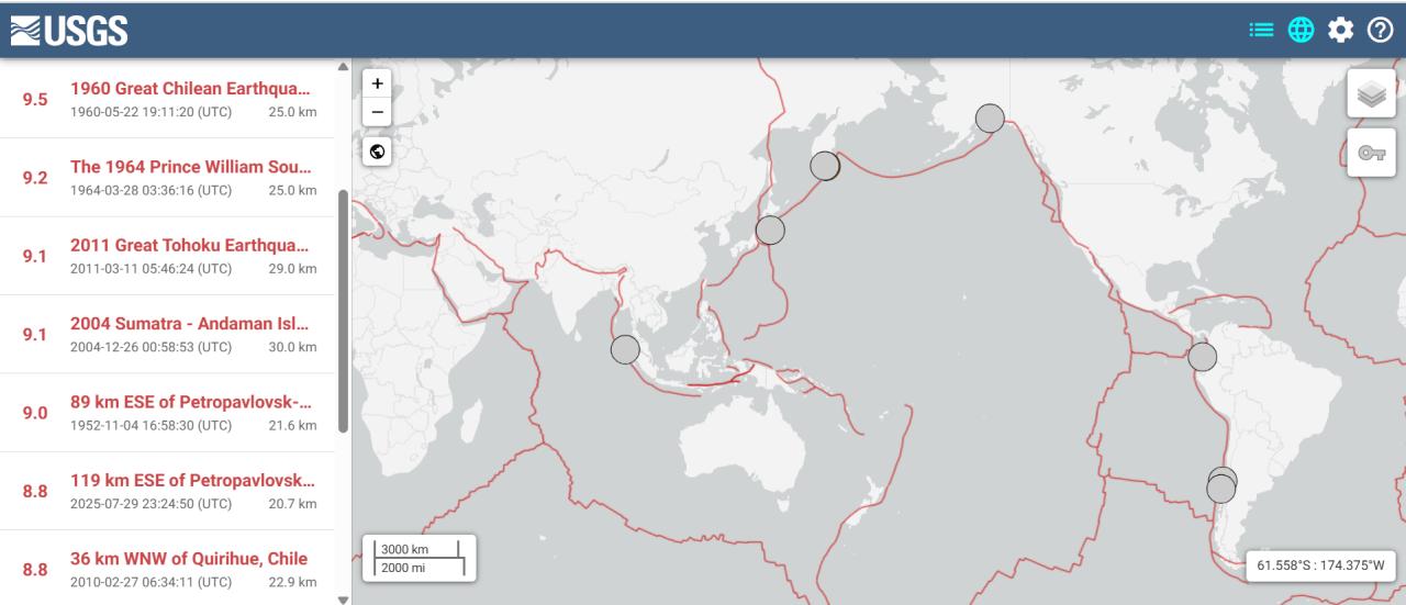 이번 지진 규모는 관측 사상 6위라고 함 ㄷㄷ