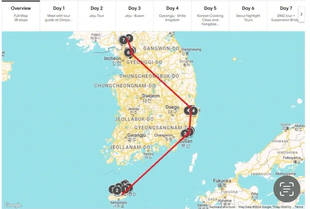 실제 외국인들이 이용한다는 한국 패키지여행 코스
