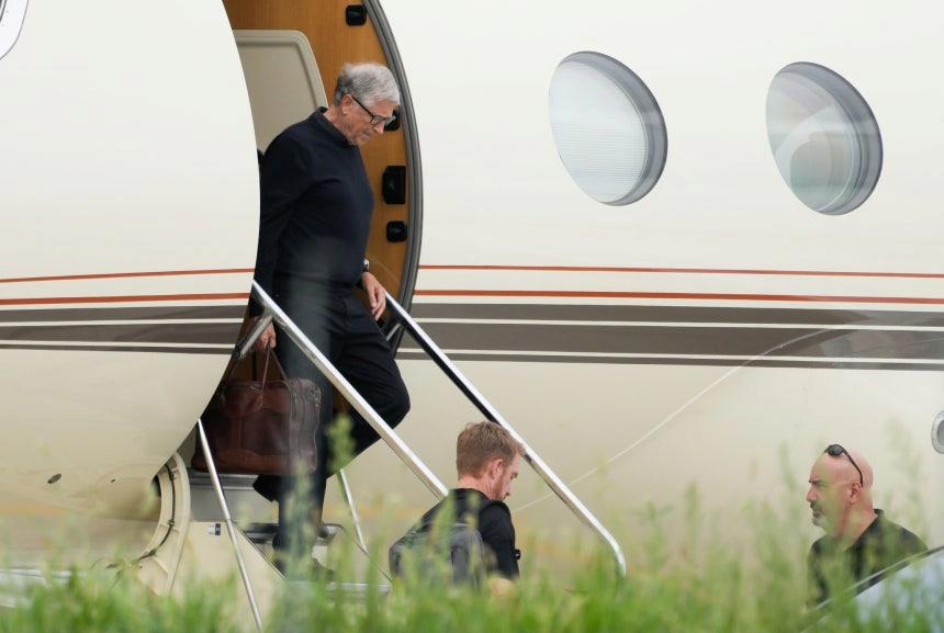 [포토] 빌 게이츠 입국