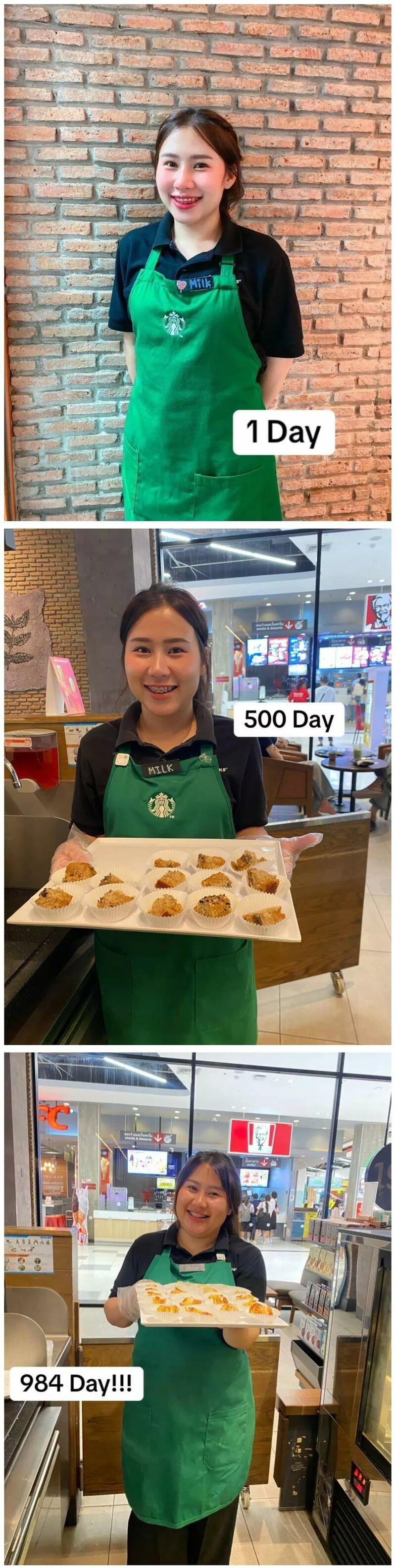 스타벅스에서 984일 근무한 알바