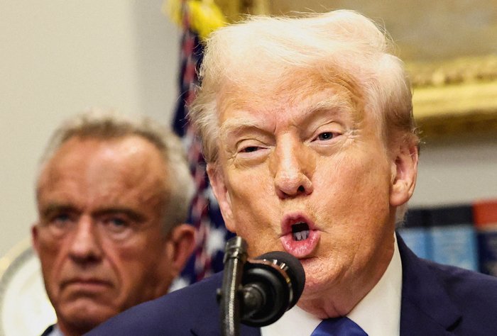 협상용인지, 진심인지, 신 애치슨라인 긋겠다는 트럼프