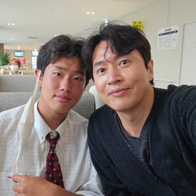 가수 김정민 둘째 아들, 결국 일장기 달고 국가대표..