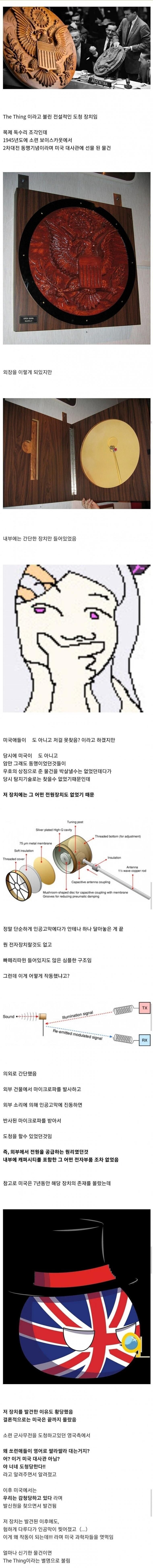 미국이 7년동안 몰랐던 소련의 도청장치